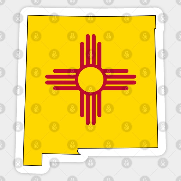 New Mexico Sticker by somekindofguru